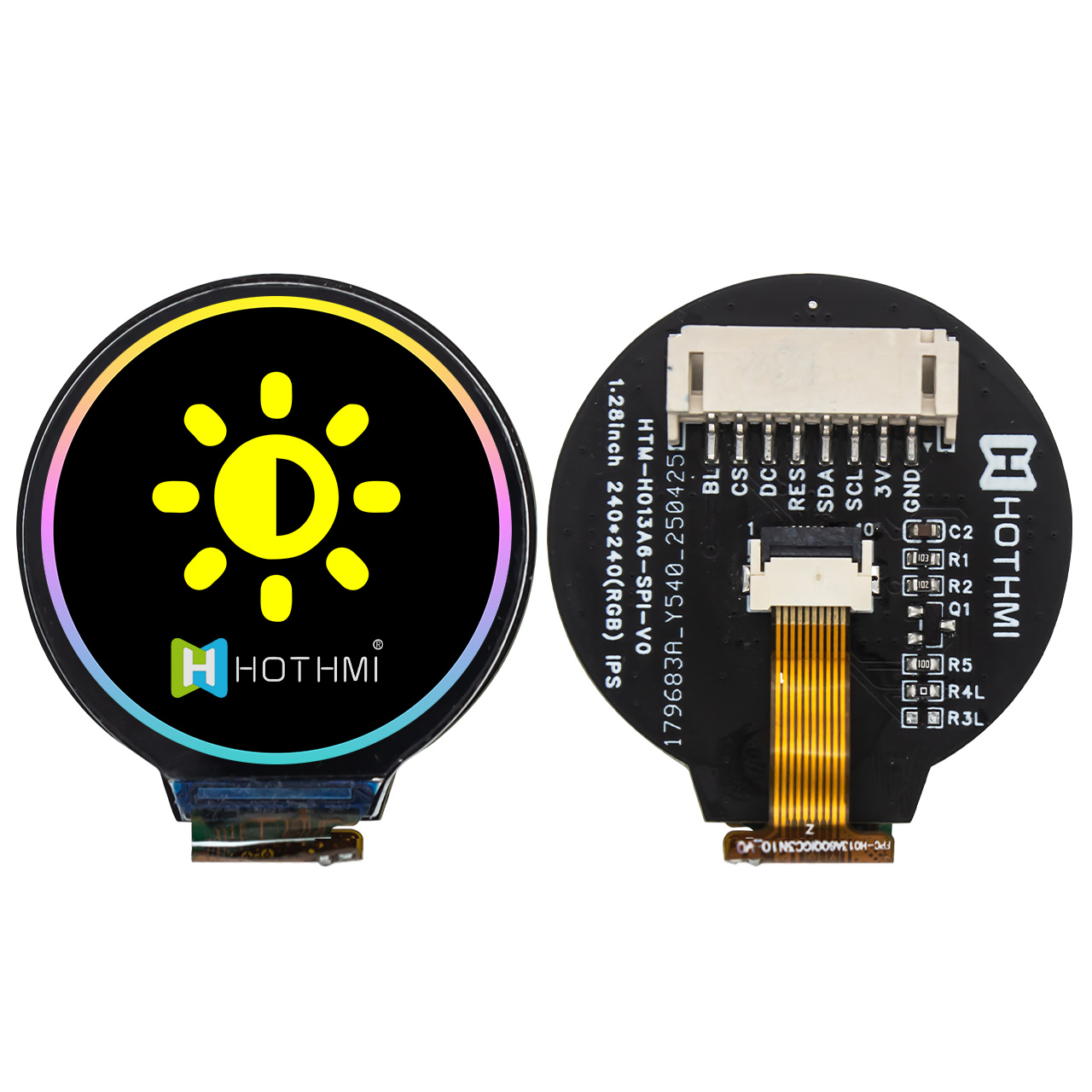 1.28 inch Round LCD Screen High Brightness - Image 4