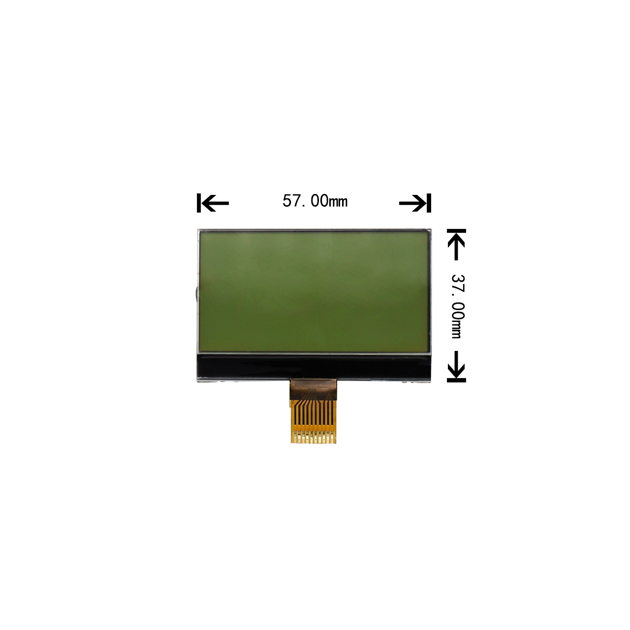 132x64 COG LCD Display STN ST7567 - Image 2