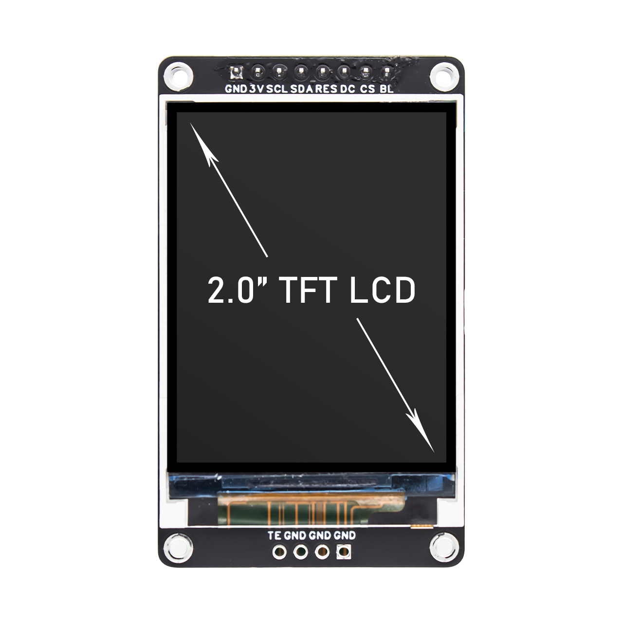 2 inch SPI TFT LCD High Brightness with ST7789 - Image 4