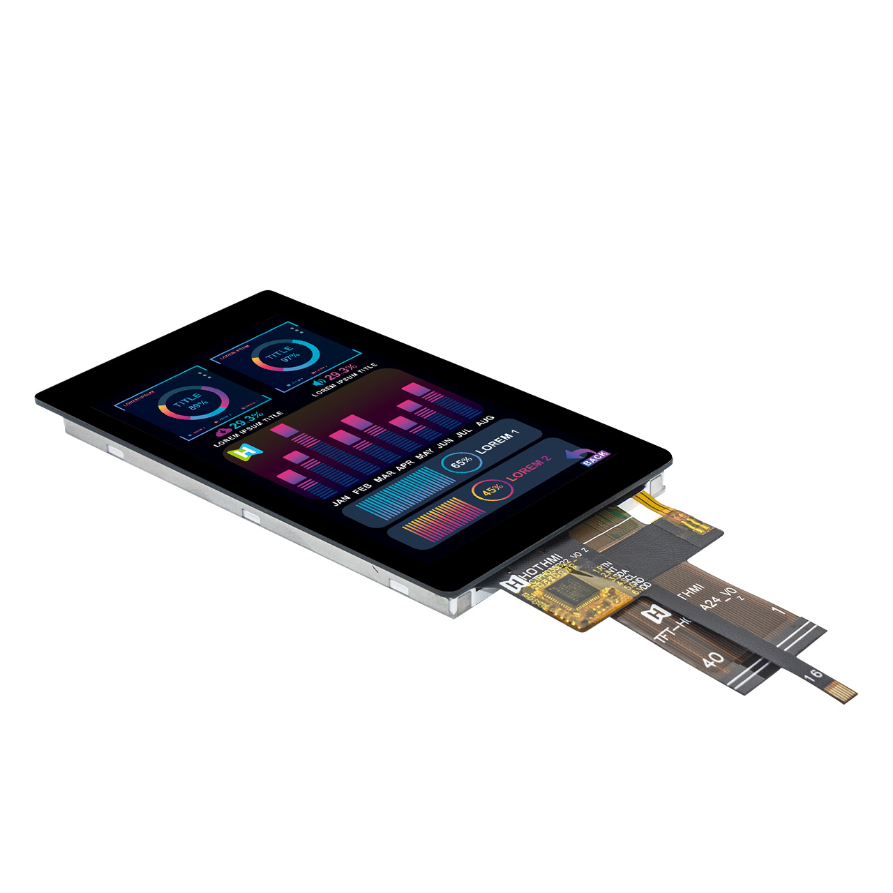 3.5 inch High Brightness TFT Display RGB ST7701S - Image 4
