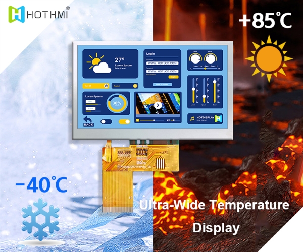4 inch Bar Type LCD Module Sunlight Readable