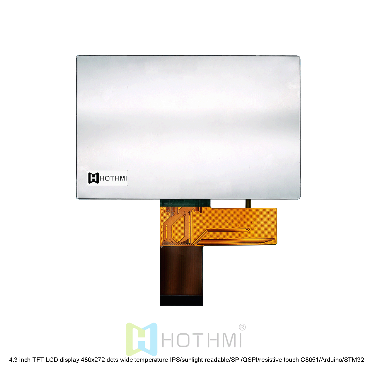 4.3 inch Touchscreen Resistive 480×272 - Image 5