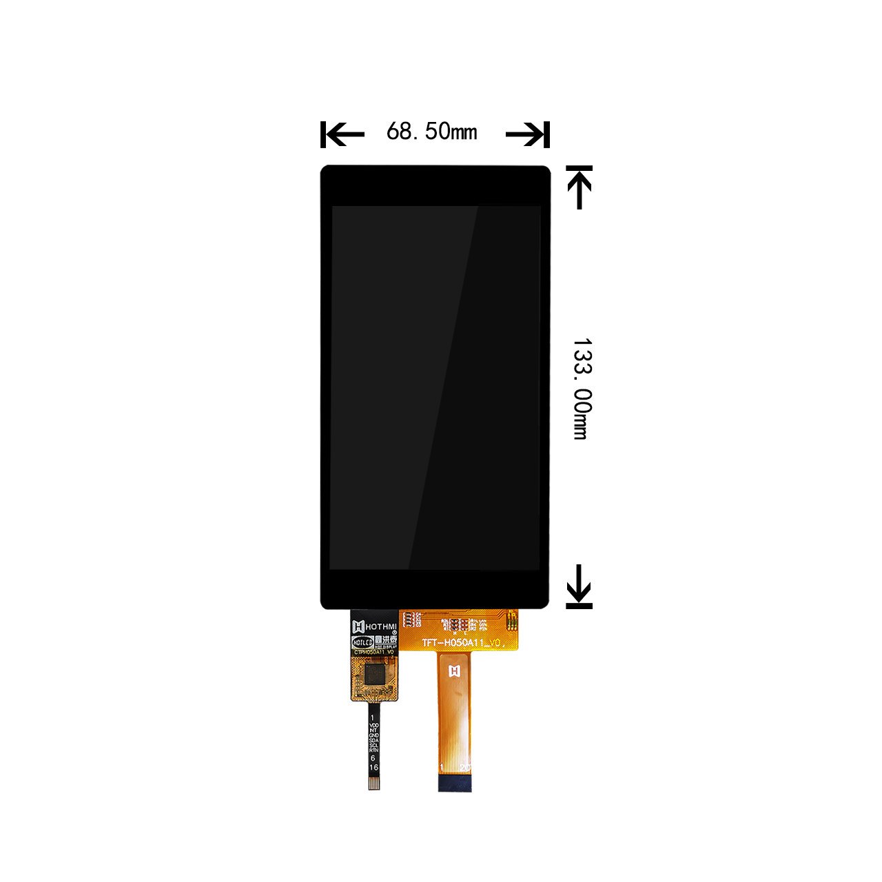 5 inch High Brightness Screen IPS ST7701S - Image 4