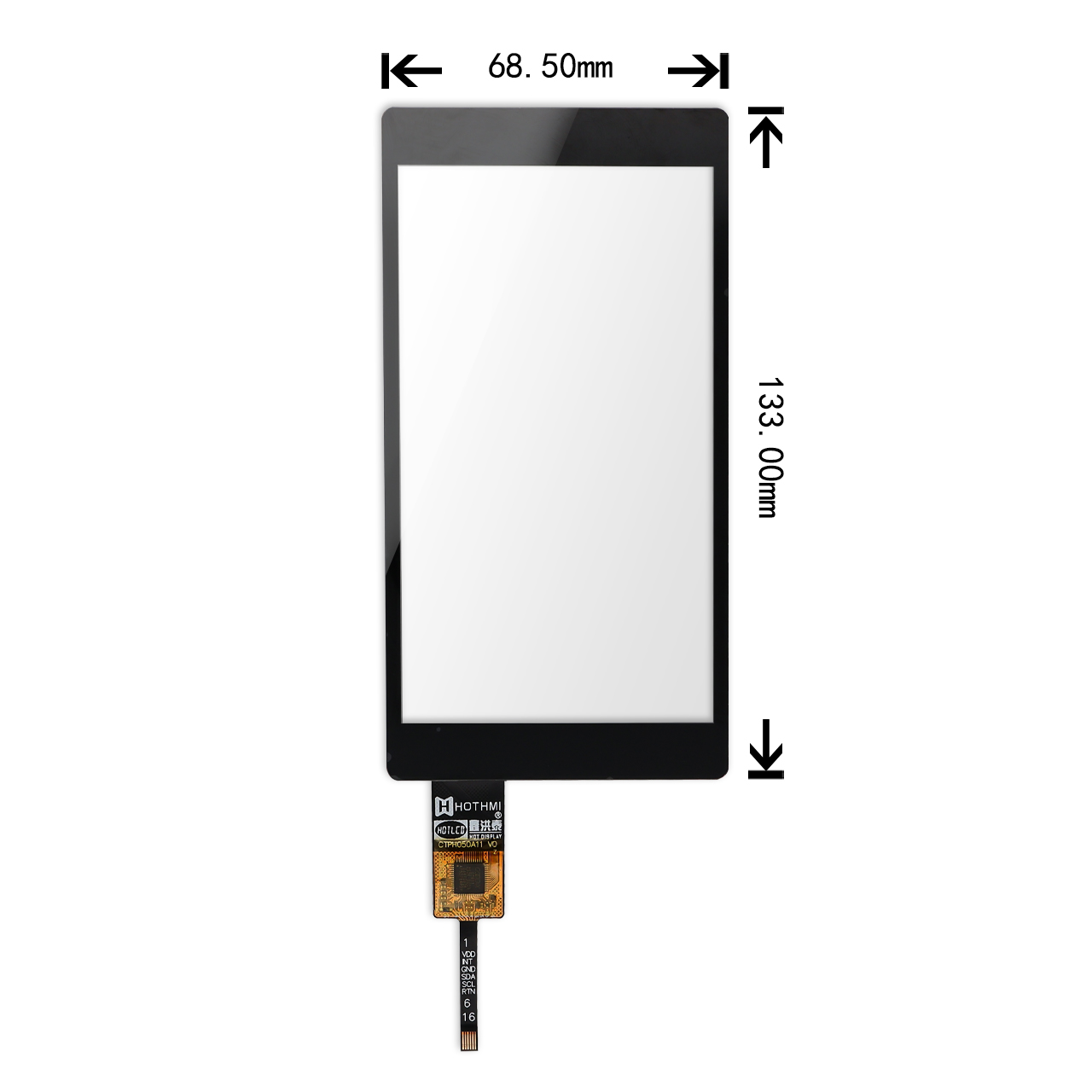 5 inch LCD Touch Panel GT911 with IIC interface - Image 2