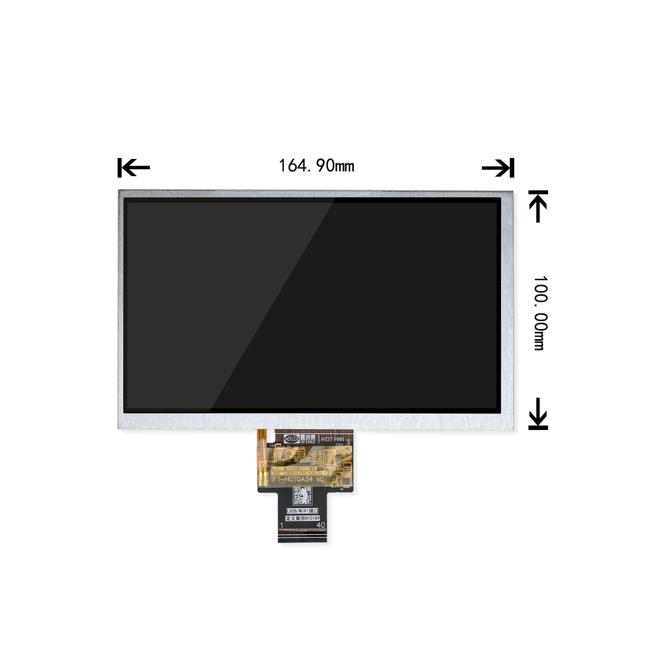 7 inch MIPI TFT LCD High-Brightness IPS GH7006 - Image 2