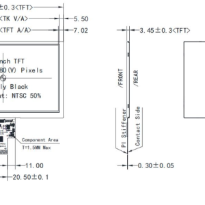 7 inch MIPI TFT LCD High-Brightness IPS GH7006