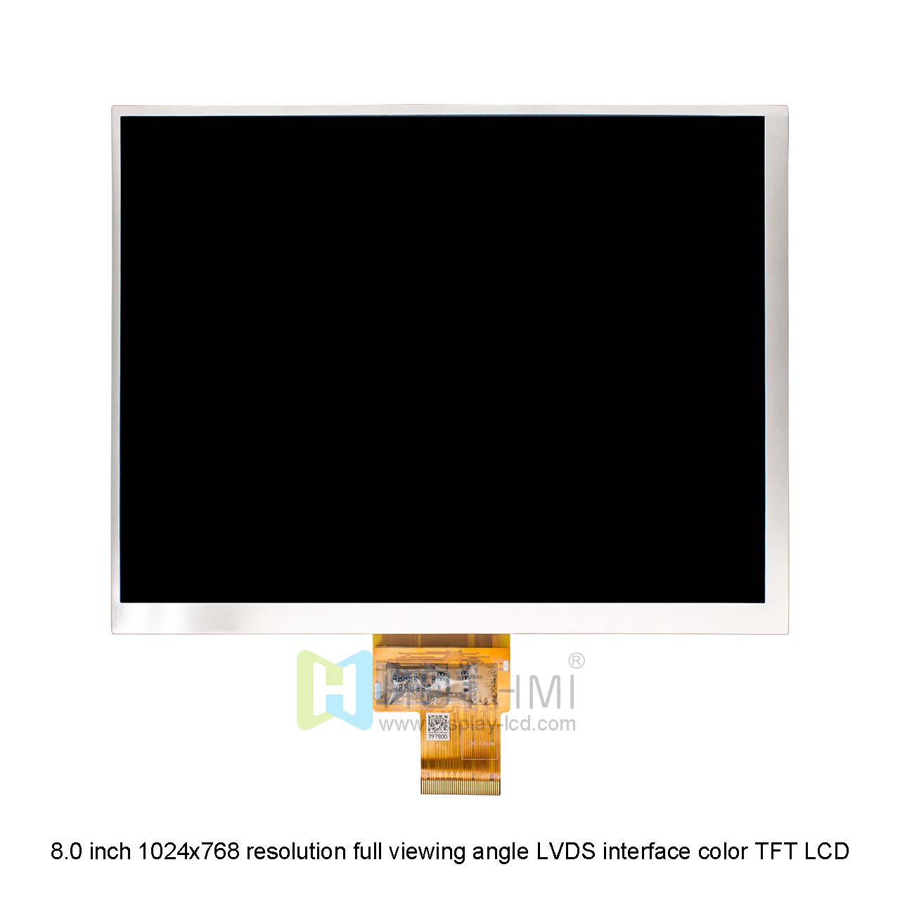 8 inch Display Module 1024x768 IPS LVDS - Image 2