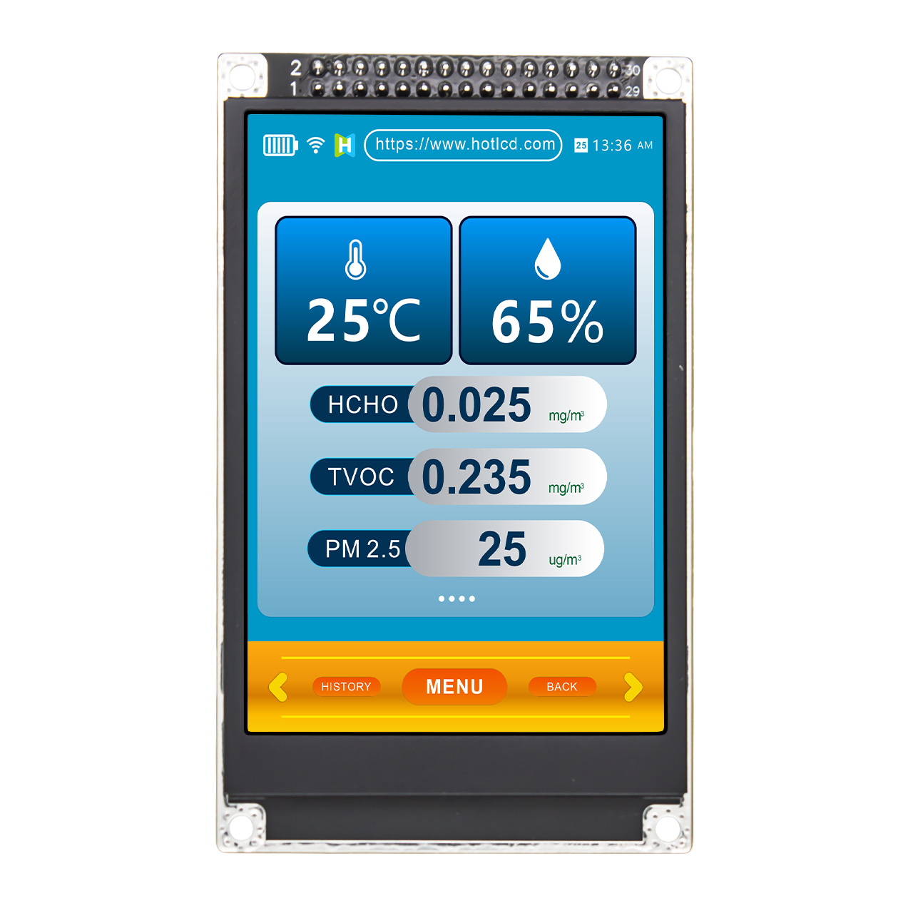 3.5 inch Display for Raspberry Pi ILI9488