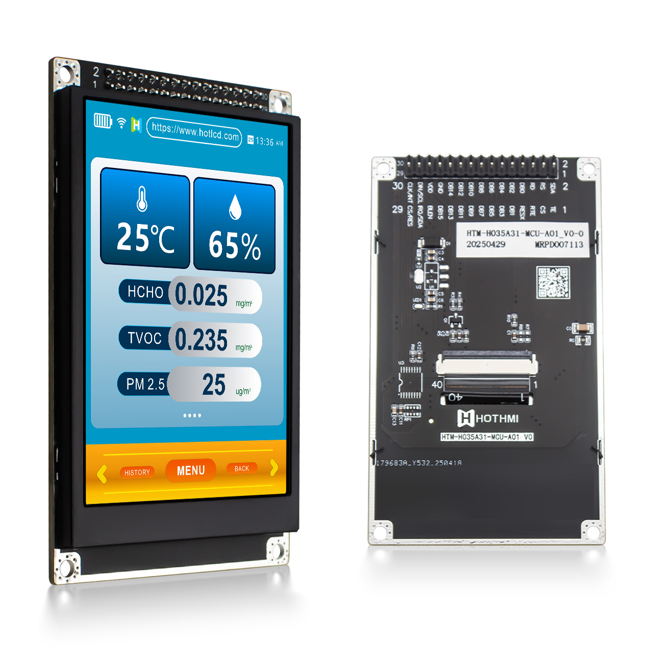 3.5 inch Display for Raspberry Pi ILI9488 - Image 5