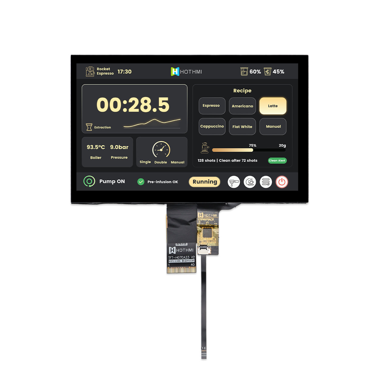 7 inch Display LCD Touch Screen 1024x600 IPS