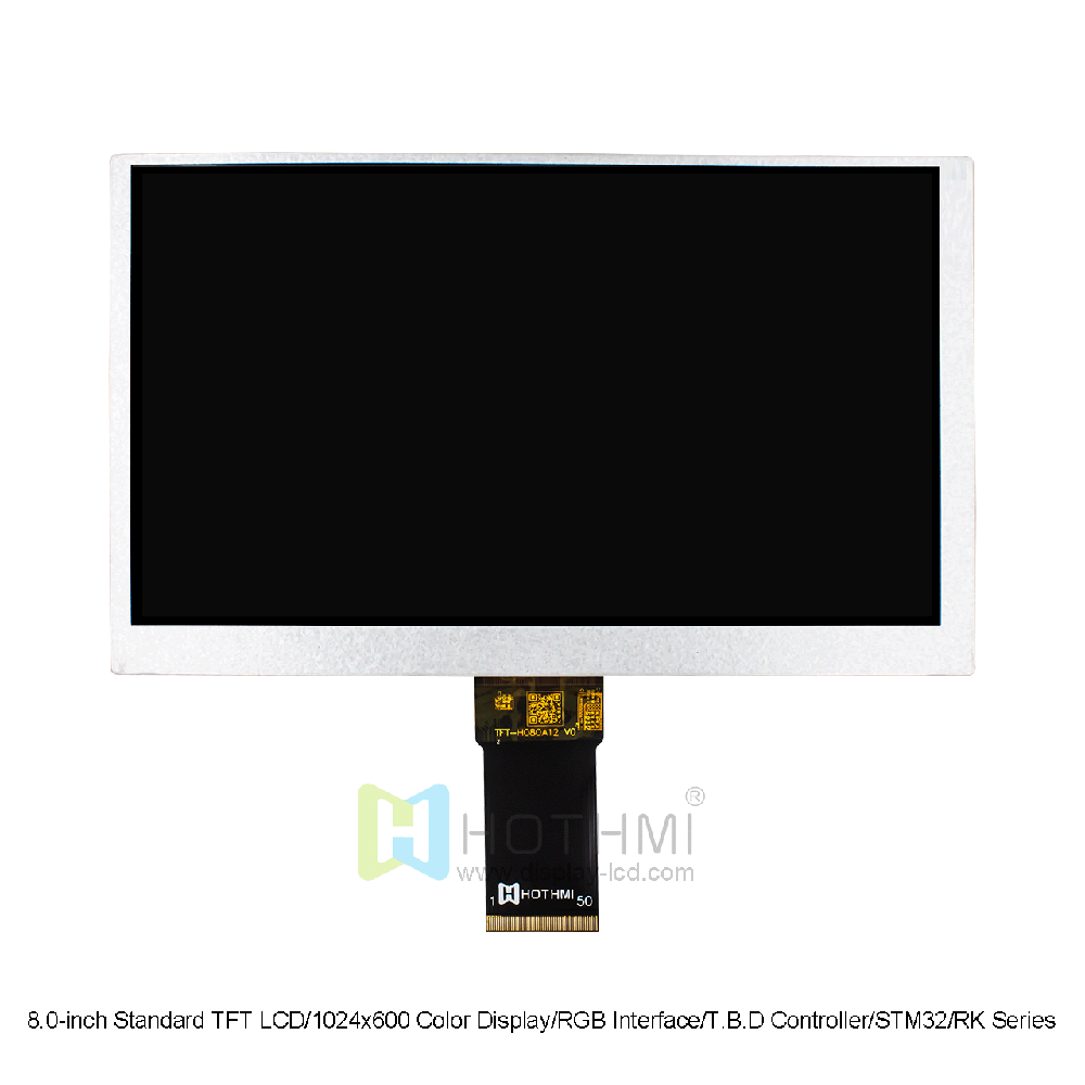 8 inch TFT Display 1024x600 RGB Interface - Image 2