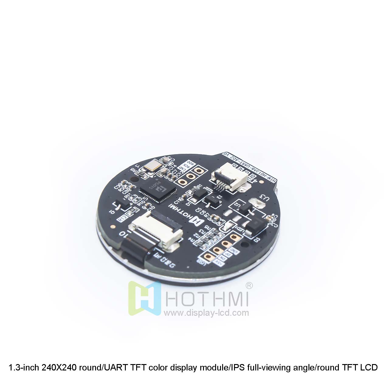 HOTHMI 1.3 inch Round TFT Display 240x240 UART - Image 5