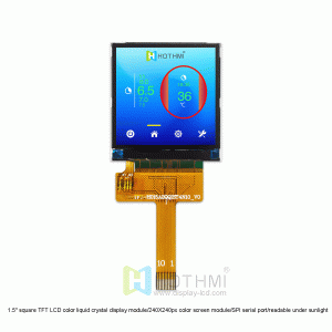 HOTHMI 1.54 inch Square TFT Screen 240X240 ST7789