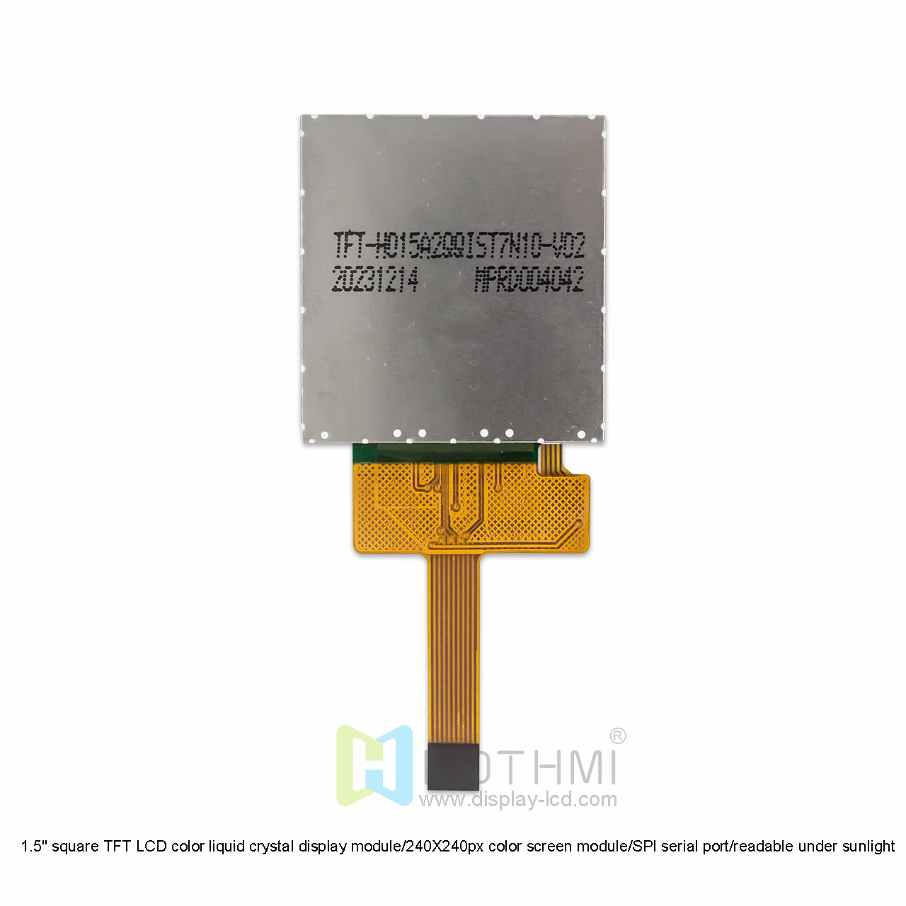 HOTHMI 1.54 inch Square TFT Screen 240X240 ST7789 - Image 3