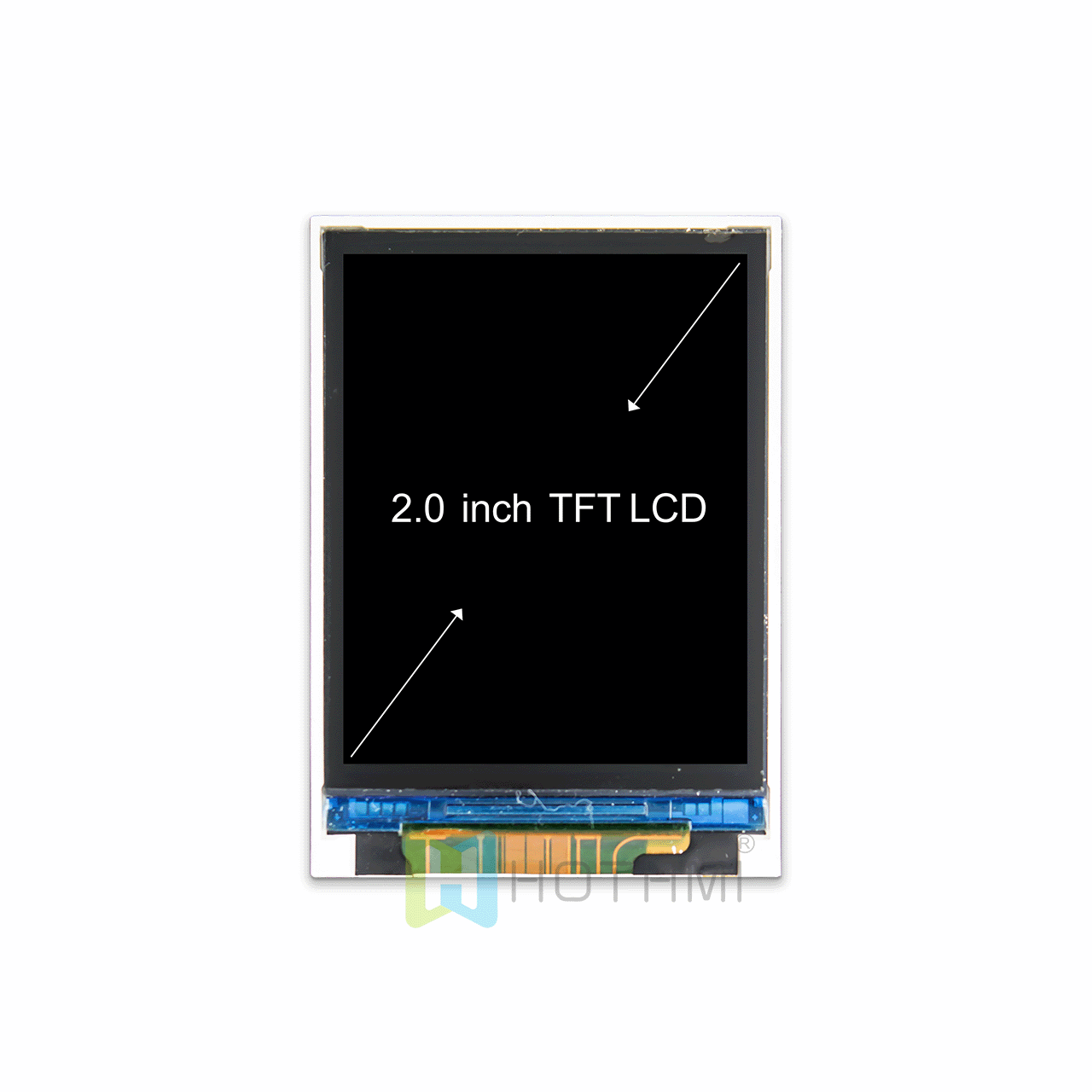 HOTHMI 2 inch HMI LCD Display 240×320 with UART IPS