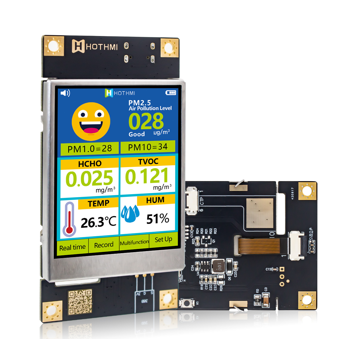 HOTHMI 2.4 inch Sunlight Readable LCD Screen UART - Image 2