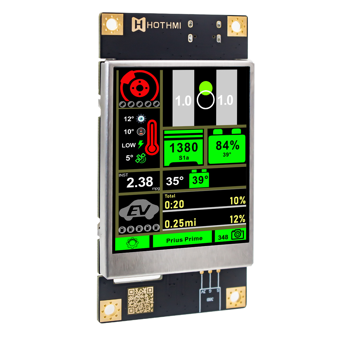 HOTHMI 2.4 inch Sunlight Readable LCD Screen UART - Image 5