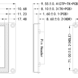 HOTHMI 5 inch STM32 TFT LCD Display Sunlight Readable